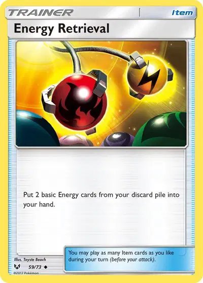 Energy Retrieval — Shining Legends 59