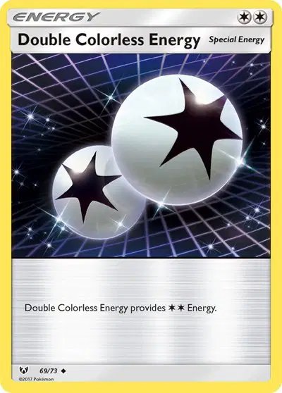 Double Colorless Energy — Shining Legends 69