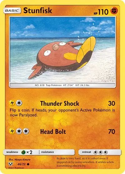 Stunfisk — Shining Legends 46