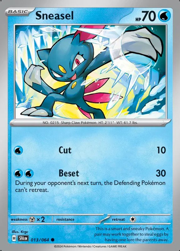 Sneasel — Shrouded Fable 013/064