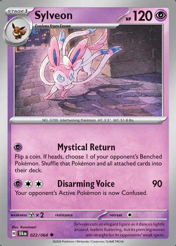 Sylveon — Shrouded Fable 022/064