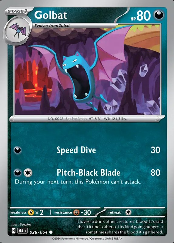 Golbat — Shrouded Fable 028/064