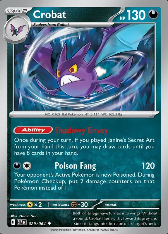 Crobat — Shrouded Fable 029/064