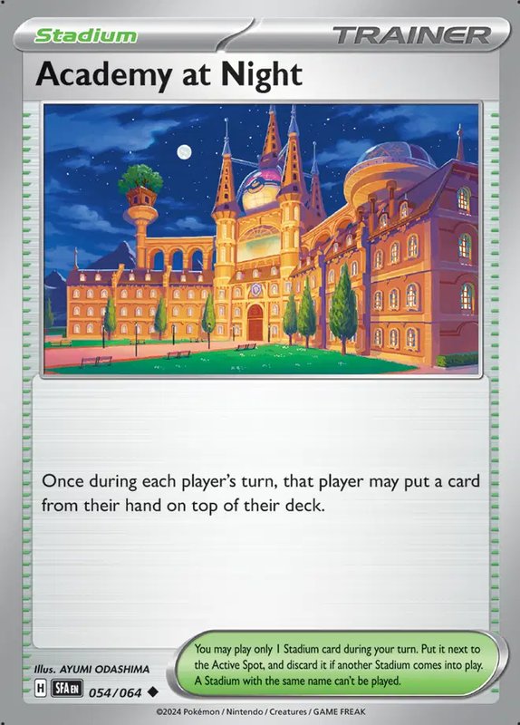Academy at Night — Shrouded Fable 054/064