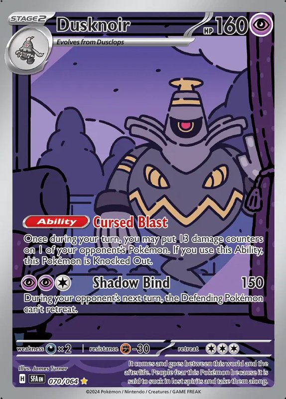 Dusknoir — Shrouded Fable 070/064