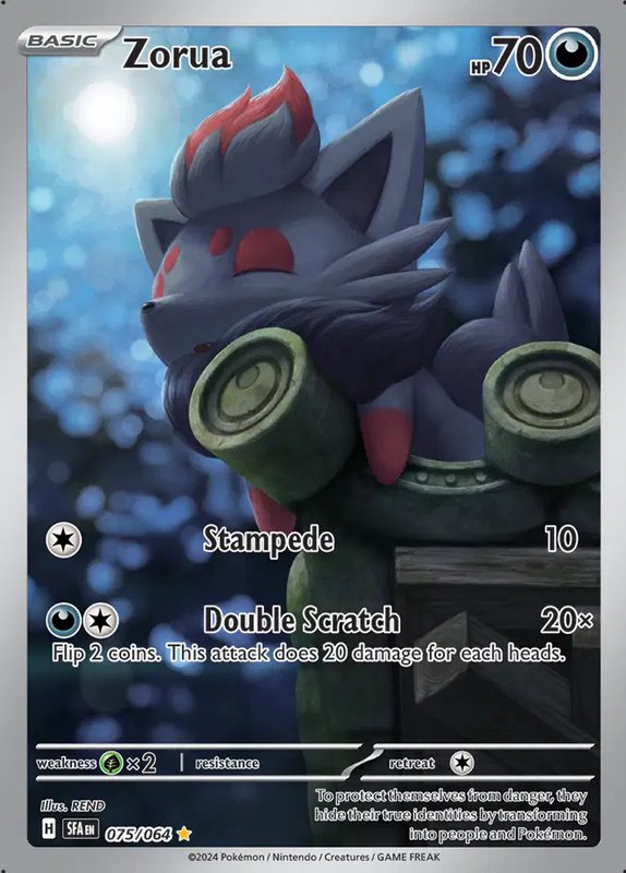Zorua — Shrouded Fable 075/064