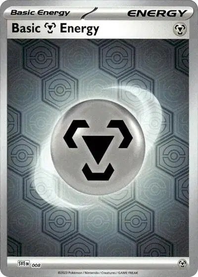 Basic Metal Energy (Reverse Holofoil) — Shrouded Fable 8