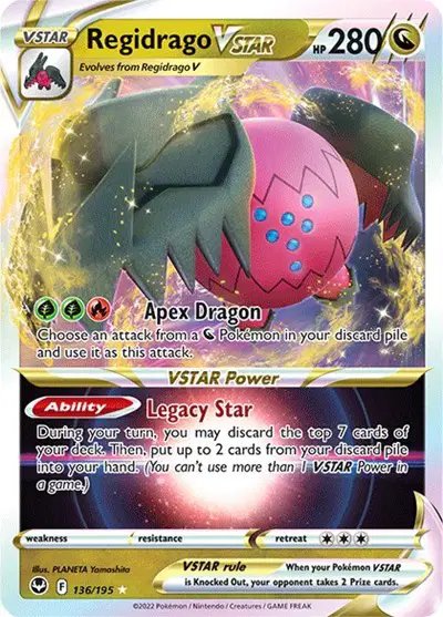 Regidrago VSTAR — Silver Tempest 136/195