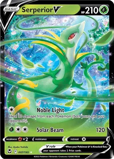 Serperior V — Silver Tempest 007/195