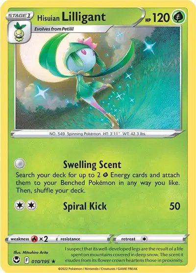 Hisuian Lilligant — Silver Tempest 010/195