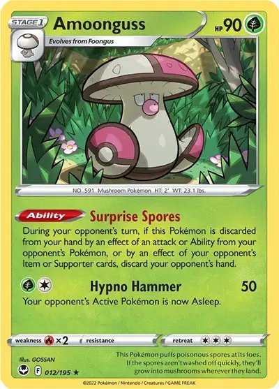 Amoonguss — Silver Tempest 012/195
