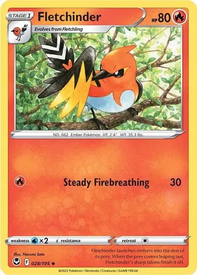 Fletchinder — Silver Tempest 028/195