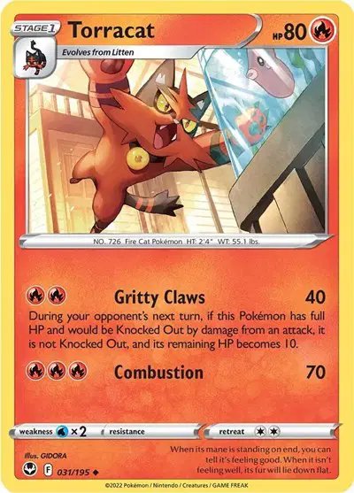 Torracat — Silver Tempest 031/195