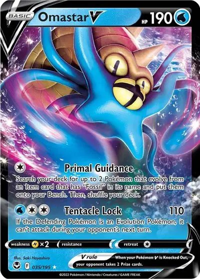 Omastar V — Silver Tempest 035/195