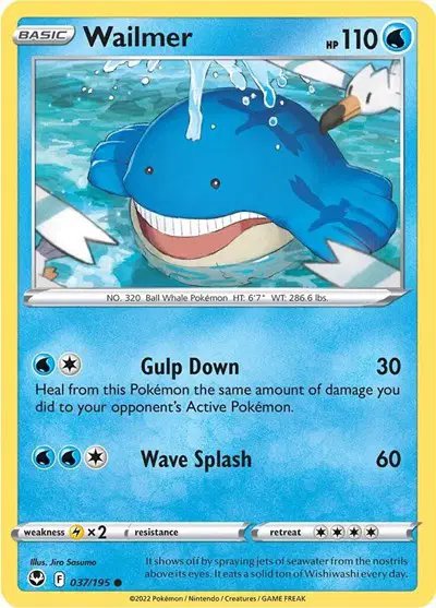 Wailmer — Silver Tempest 037/195