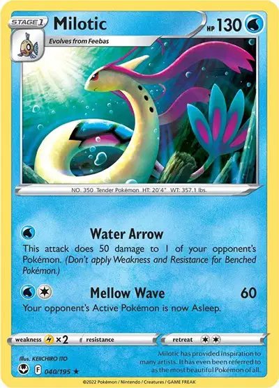 Milotic — Silver Tempest 040/195