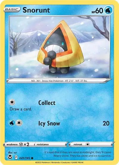 Snorunt — Silver Tempest 041/195