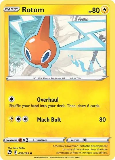 Rotom — Silver Tempest 053/195