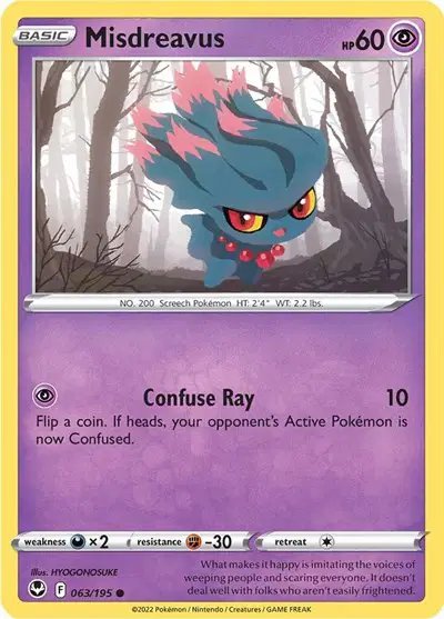 Misdreavus — Silver Tempest 063/195