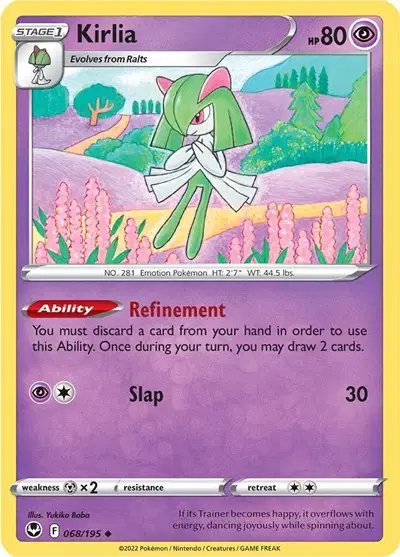 Kirlia — Silver Tempest 068/195