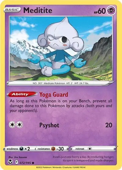Meditite — Silver Tempest 072/195
