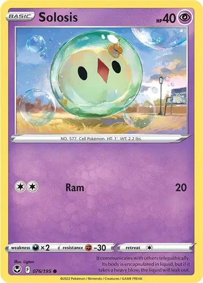 Solosis — Silver Tempest 076/195