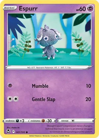 Espurr — Silver Tempest 081/195