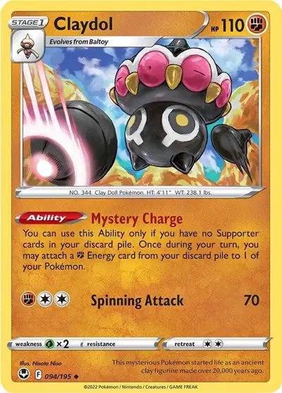 Claydol — Silver Tempest 094/195