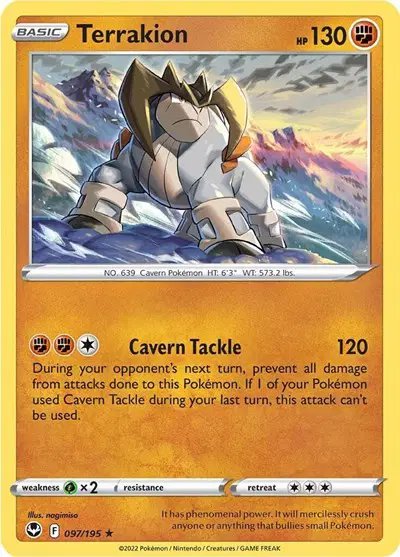 Terrakion — Silver Tempest 097/195