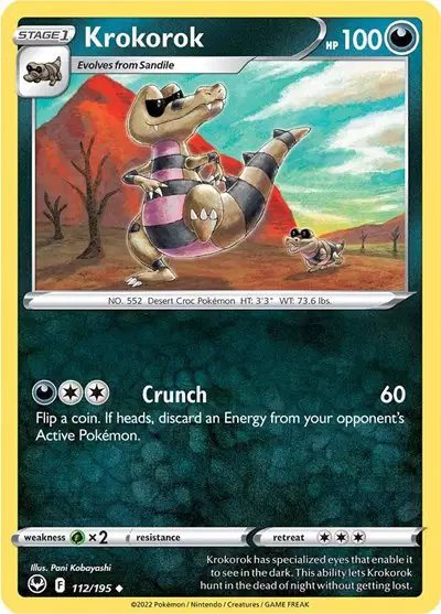 Krokorok — Silver Tempest 112/195