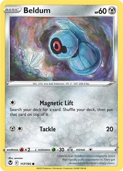 Beldum — Silver Tempest 117/195