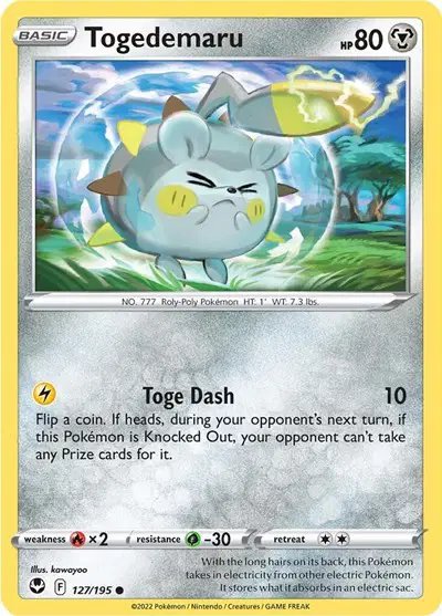 Togedemaru — Silver Tempest 127/195
