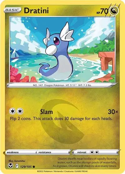 Dratini — Silver Tempest 129/195