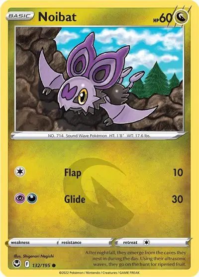 Noibat — Silver Tempest 132/195