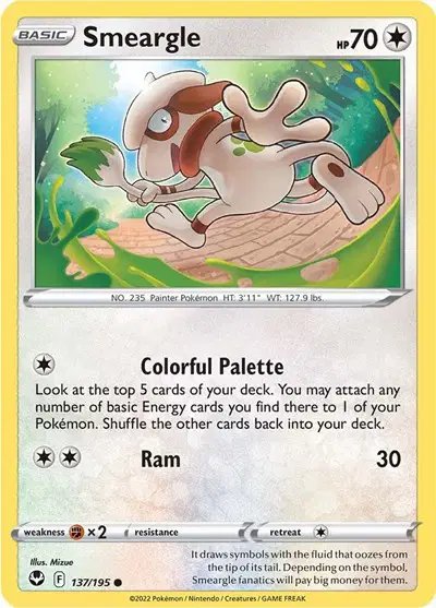 Smeargle — Silver Tempest 137/195