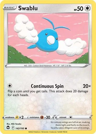 Swablu — Silver Tempest 142/195