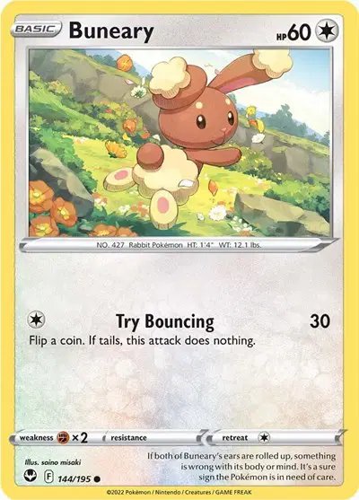 Buneary — Silver Tempest 144/195
