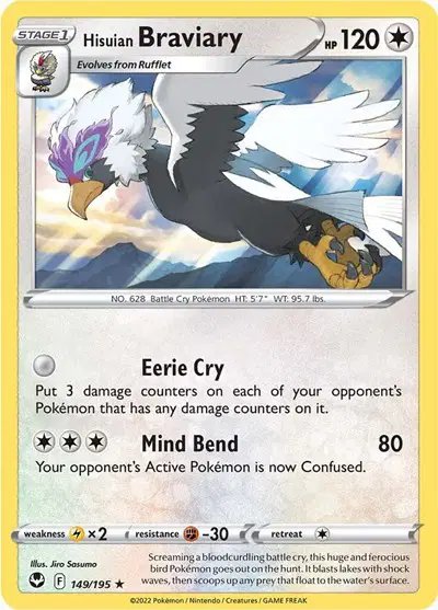 Hisuian Braviary — Silver Tempest 149/195