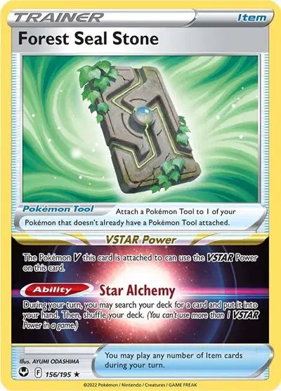 Forest Seal Stone — Silver Tempest 156/195