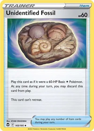 Unidentified Fossil — Silver Tempest 165/195