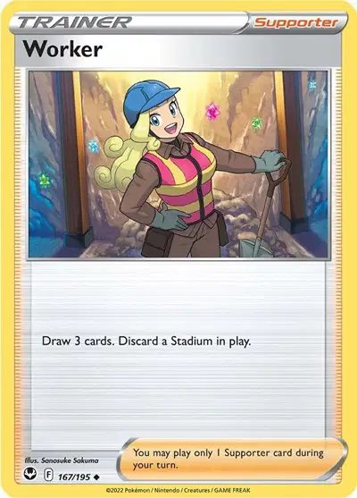 Worker — Silver Tempest 167/195