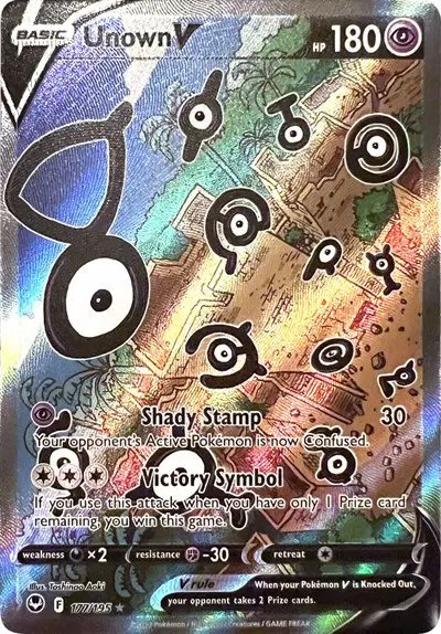 Unown V — Silver Tempest 177/195