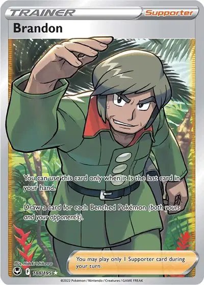 Brandon (Full Art) — Silver Tempest 188/195