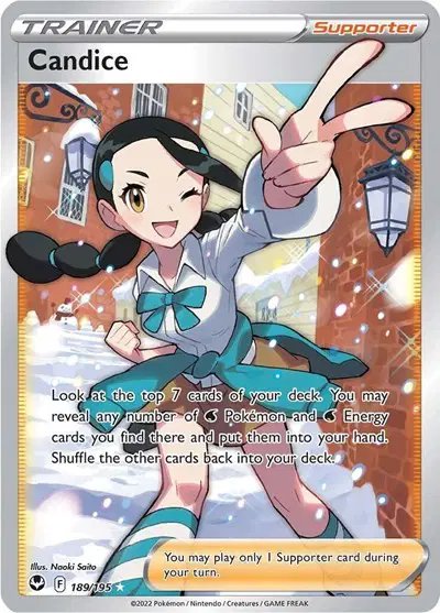 Candice (Full Art) — Silver Tempest 189/195