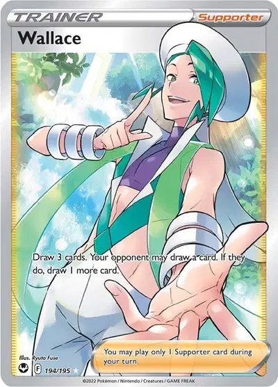 Wallace (Full Art) — Silver Tempest 194/195