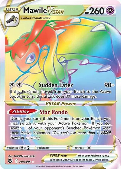 Mawile VSTAR (Secret) — Silver Tempest 200/195