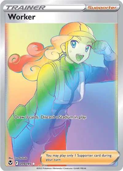 Worker (Secret) — Silver Tempest 209/195