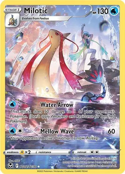Milotic — Silver Tempest Trainer Gallery TG02/TG30