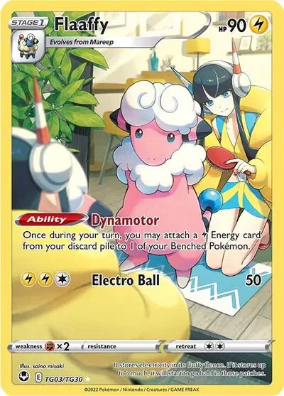 Flaaffy — Silver Tempest Trainer Gallery TG03/TG30