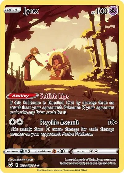 Jynx — Silver Tempest Trainer Gallery TG04/TG30